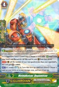 Meteokaiser, Dogantitan - G-EB03: The GALAXY STAR GATE - Cardfight Vanguard card