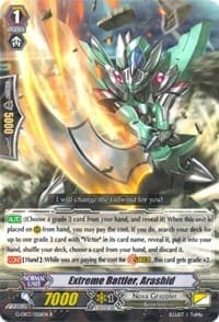 Extreme Battler, Arashid - G-EB03: The GALAXY STAR GATE - Cardfight Vanguard card