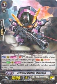 Extreme Battler, Gunzdon - G-EB03: The GALAXY STAR GATE - Cardfight Vanguard card