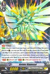 Varuna Blauwand - G-EB03: The GALAXY STAR GATE - Cardfight Vanguard card