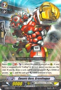 Cosmic Hero, Grandhogan - G-EB03: The GALAXY STAR GATE - Cardfight Vanguard card