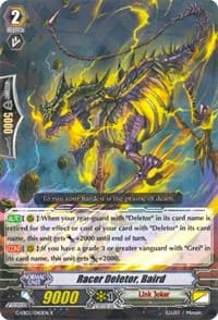 Racer Deletor, Baird - G-EB03: The GALAXY STAR GATE - Cardfight Vanguard card
