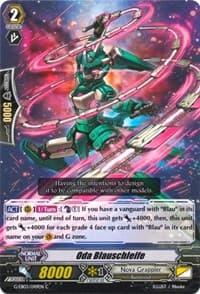 Oda Blauschleife - G-EB03: The GALAXY STAR GATE - Cardfight Vanguard card