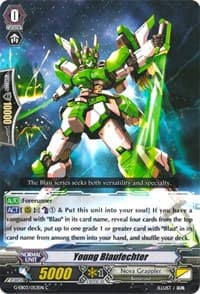 Young Blaufechter - G-EB03: The GALAXY STAR GATE - Cardfight Vanguard card