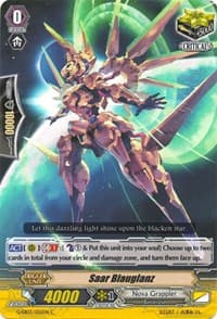 Saar Blauglanz - G-EB03: The GALAXY STAR GATE - Cardfight Vanguard card