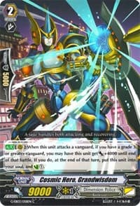 Cosmic Hero, Grandwisdom - G-EB03: The GALAXY STAR GATE - Cardfight Vanguard card