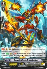 Cosmic Hero, Granbalger - G-EB03: The GALAXY STAR GATE - Cardfight Vanguard card