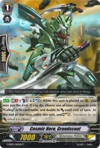 Cosmic Hero, Grandscout - G-EB03: The GALAXY STAR GATE - Cardfight Vanguard card