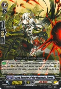Lady Bomber of Magnetic Storm - G-EB03: The GALAXY STAR GATE - Cardfight Vanguard card