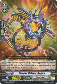 Depose Deletor, Gelora - G-EB03: The GALAXY STAR GATE - Cardfight Vanguard card