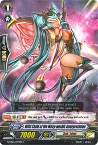 Wild Child of the Many-worlds Interpretation - G-EB03: The GALAXY STAR GATE - Cardfight Vanguard card