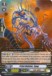 Trick Deletor, Zaog - G-EB03: The GALAXY STAR GATE - Cardfight Vanguard card