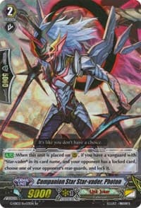 Companion Star Star-vader, Photon - G-EB03: The GALAXY STAR GATE - Cardfight Vanguard card