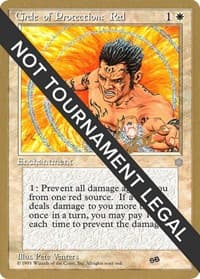 Circle of Protection: Red - 1996 Bertrand Lestree (ICE) (SB) - World Championship Decks - Magic: The Gathering card