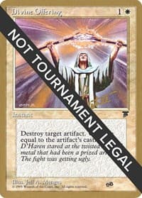 Divine Offering - 1996 Bertrand Lestree (LEG) (SB) - World Championship Decks - Magic: The Gathering card