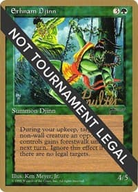 Erhnam Djinn - 1996 Bertrand Lestree (ARN) - World Championship Decks - Magic: The Gathering card