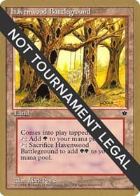 Havenwood Battleground - 1996 Bertrand Lestree (FEM) - World Championship Decks - Magic: The Gathering card