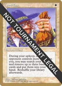 Land Tax - 1996 Bertrand Lestree (4ED) - World Championship Decks - Magic: The Gathering card