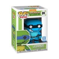 Teenage Mutant Ninja Turtles: Leonardo (Neon) (8-Bit) (Limited Edition) (Funko Shop Exclusive) - Pop! Vinyl - Funko card