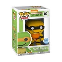 Teenage Mutant Ninja Turtles: Michelangelo (Neon) (8-Bit) (Limited Edition) (Funko Shop Exclusive) - Pop! Vinyl - Funko card