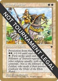 Order of Leitbur (Female) - 1996 Bertrand Lestree (FEM) - World Championship Decks - Magic: The Gathering card
