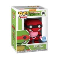 Teenage Mutant Ninja Turtles: Raphael (Neon) (8-Bit) (Limited Edition) (Funko Shop Exclusive) - Pop! Vinyl - Funko card