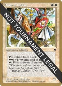 Order of Leitbur (Male) - 1996 Bertrand Lestree (FEM) - World Championship Decks - Magic: The Gathering card