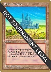 Ruins of Trokair - 1996 Bertrand Lestree (FEM) - World Championship Decks - Magic: The Gathering card