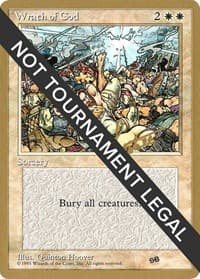 Wrath of God - 1996 Bertrand Lestree (4ED) (SB) - World Championship Decks - Magic: The Gathering card