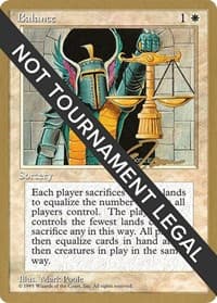 Balance - 1996 Eric Tam (4ED) - World Championship Decks - Magic: The Gathering card