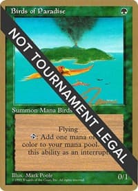 Birds of Paradise - 1996 Eric Tam (4ED) - World Championship Decks - Magic: The Gathering card