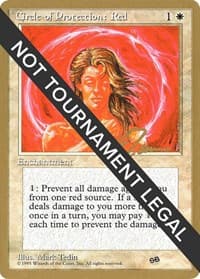 Circle of Protection: Red - 1996 Eric Tam (4ED) (SB) - World Championship Decks - Magic: The Gathering card