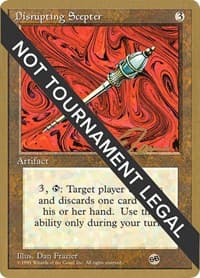 Disrupting Scepter - 1996 Eric Tam (4ED) (SB) - World Championship Decks - Magic: The Gathering card