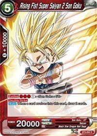 Rising Fist Super Saiyan 2 Son Goku - Cross Worlds - Dragon Ball Super: Masters card