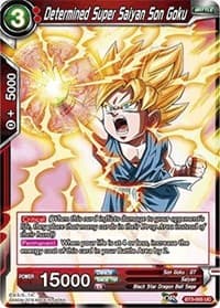 Determined Super Saiyan Son Goku - Cross Worlds - Dragon Ball Super: Masters card
