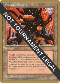 Mishra's Factory - 1996 Eric Tam (4ED) - World Championship Decks - Magic: The Gathering card