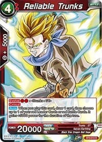 Reliable Trunks - Cross Worlds - Dragon Ball Super: Masters card