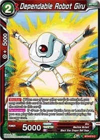 Dependable Robot Giru - Cross Worlds - Dragon Ball Super: Masters card