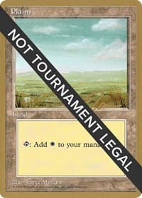 Plains (C) - 1996 Eric Tam (4ED) - World Championship Decks - Magic: The Gathering card