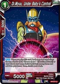 Dr.Myuu, Under Baby's Control - Cross Worlds - Dragon Ball Super: Masters card