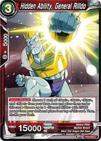 Hidden Ability, General Rilldo - Cross Worlds - Dragon Ball Super: Masters card