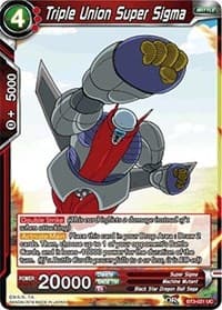 Triple Union Super Sigma - Cross Worlds - Dragon Ball Super: Masters card