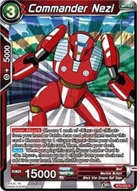 Commander Nezi - Cross Worlds - Dragon Ball Super: Masters card