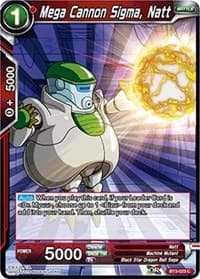 Mega Cannon Sigma, Natt - Cross Worlds - Dragon Ball Super: Masters card