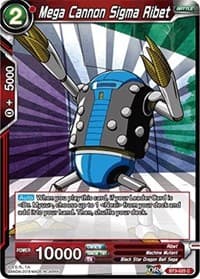 Mega Cannon Sigma Ribet - Cross Worlds - Dragon Ball Super: Masters card
