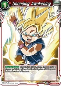Unending Awakening - Cross Worlds - Dragon Ball Super: Masters card