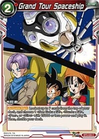 Grand Tour Spaceship - Cross Worlds - Dragon Ball Super: Masters card