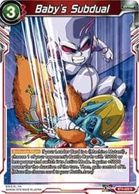 Baby's Subdual - Cross Worlds - Dragon Ball Super: Masters card