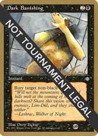 Dark Banishing - 1996 George Baxter (ICE) (SB) - World Championship Decks - Magic: The Gathering card