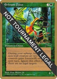 Erhnam Djinn - 1996 George Baxter (ARN) - World Championship Decks - Magic: The Gathering card